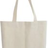 8oz Canvas Tote Bags with Long Handles
