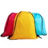 How many times can a non-woven drawstring bag be reused before it wears out?
