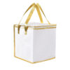 Wholesale Reusable Aluminum Waterproof Non Woven Cooler Bag Custom Printed Thermal Insulated Food Delivery Bags