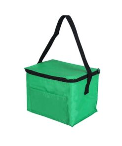 Customized Logo Lightweight Practical Green Picnic Insulated Lunch Aluminium Foil Travel Waterproof Backpack Cooler Polyester