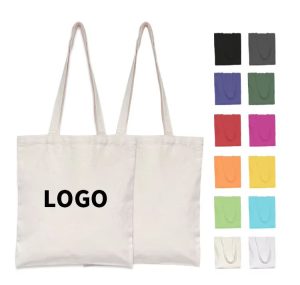 Bolsas de lona personalizadas para compras, finas ou grossas, pretas, reutilizáveis, de algodão, em branco, para impressão por sublimação em cores, dobráveis, com zíper – presente