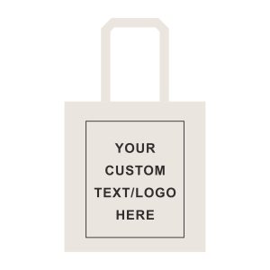 Wholesale Custom Logo Dot Pattern Rope Handle Various Size Reusable Eco-Friendly Durable Organic Cotton Canvas Tote Shopping Bag