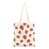 Hot Sale Customized Logo Printing Cartoon Eco Friendly Solid Color Organic Cotton Canvas Reusable Shopping Bags Promotion Gift