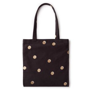 Custom Design Personalized Stylish Canvas Tote Bag with Cartoon Pattern Reusable Advertising Use Daily Essentials
