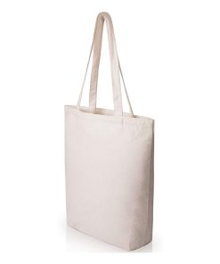 Whole Sale Blank White Casual Customized Fruit Cotton Canvas Storage Bag for Shopping