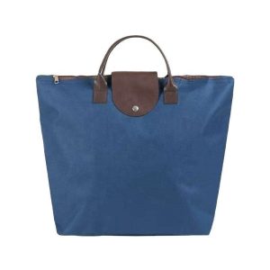 Customized Logo 600D Oxford Folding Grocery Bag Reusable Women's Tote Shopping Bag