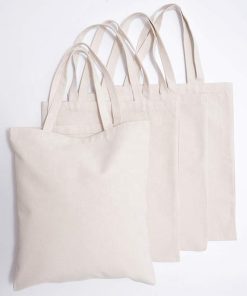 Custom Cheap Handbag Wholesale Large Capacity Shopping Canvas Bag Beach Custom Plain Color Blank Canvas Tote Bag