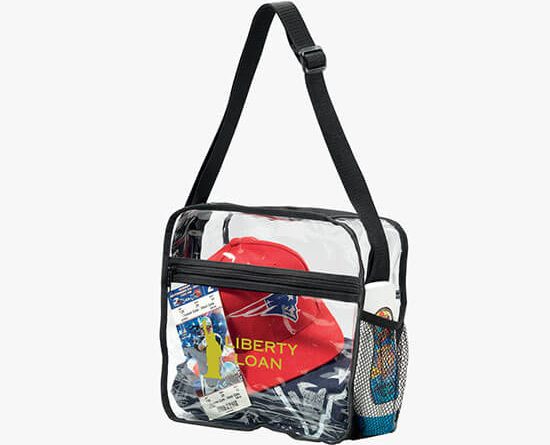 Clear Zippered Tote & Promotional Tote Bag-worldwide bags