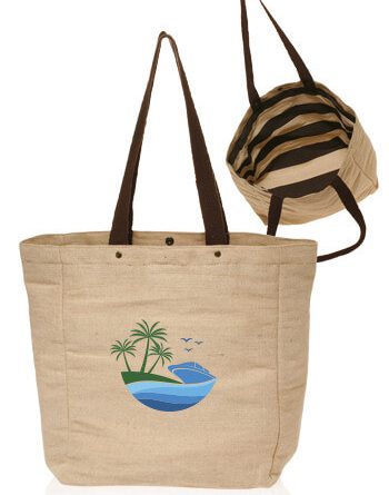 Cotton Jute Tote Bag-worldwide bags