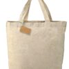 Einkaufstasche aus recyceltem Baumwoll-Twill, 5 oz, 11 x 13 x 6