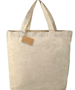 Recycled 5oz Cotton Twill Grocery Tote 11x13x6