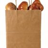 Mini Brown Paper Shopper