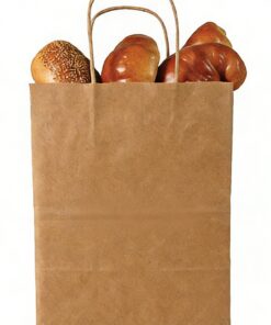 Mini Brown Paper Shopper