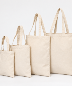 Low MOQ Wholesale Customized Print Logo Essential Pure Cheap Eco Friendly Carry Shopping Natural Original Cotton Canvas Tote Bag