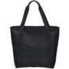 Polyester Canvas On-The-Go Tote Bag with Zippered Top