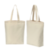 How does the durability of canvas compare to other materials when used in tote bags?