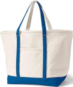 Women's Large Capacity Dot Pattern Canvas Tote Bag Custom Washable and Durable Factory Shopping Bag