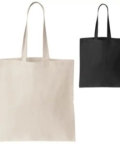Promotional Personalized Eco 5oz 8oz 10oz Cotton Canvas Tote Bag Custom Logo Reusable Shopping Bags Letter Daily Life Use
