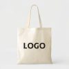 Wholesale Custom Print Plain White Recycled Reusable Cloth Totebag Sublimation Blank Cotton Canvas Shopping Tote Bag