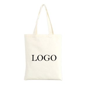 Custom Printed Logo Canvas Tote Bags Eco-Friendly Reusable Shoulder Sublimation Embroidery Plain Embroidery Cotton Canvas Tote