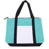 Durable Eco-Friendly Modern Portable Design Tote Bag Sublimation Canvas Zipper Women Mummy Blank Hand Babybags Diaper Bag