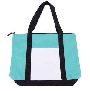 Durable Eco-Friendly Modern Portable Design Tote Bag Sublimation Canvas Zipper Women Mummy Blank Hand Babybags Diaper Bag