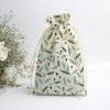 Low Moq Wholesale Logo Soft-touch Recyclable Canvas Bags Daily Usage Drawstring Bag