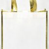 Promotional Fashion Recycled Friendly Medium Laser Non Woven Shopping Tote Bags With Logo