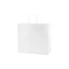 Large White Kraft Paper Shopping Bag – 13 x 7 x 13