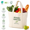 Large Capacity Personalized Reusable Tote Shopping Bags High Quality Wholesale Custom Canvas Tote Bag with Logo Printed