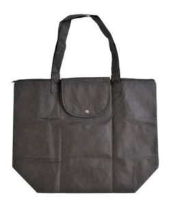 Economical Non-Woven Foldable Zippered Tote Bag Cheap
