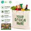 Custom Personalized Reusable Fashion Canvas Bag for Women Shopping Travel Business Activities with Logo or Design