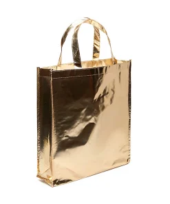 Metallic Laminated Custom Tote Bag