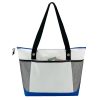 Premium 600D Polyester Zippered Tote Bag Eco-Friendly Reusable Multifunctional Front Pocket Unisex Design Promotion Bag