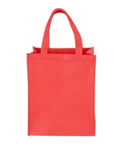 Custom Full View Junior Large Imprint Shopping Tote Bags