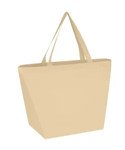 Custom Polypropylene Non-Woven Budget Shopper Tote Bags