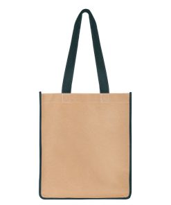 Kraft Paper Non-Woven Tote Bag-Blank