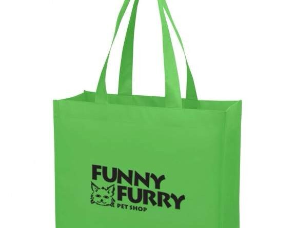 Laminated Non-Woven Shopper Logo Tote Bags -worldwide bags