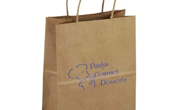 Recycled Brown Kraft Paper Promotional Shopping Bag -worldwide bags