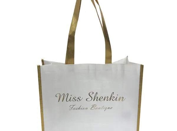 Laminated 100% Recycled Promotional Shopper Tote-worldwide bags