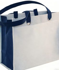 Non-Woven Grommet Custom Tote Bag - 11"w x 9"h x 5"d