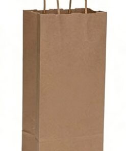 Natural Kraft Shopping Bag - 13" x 5-1/2"