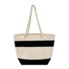 Canvas Boat Tote with Rope Handles - 18"x13"x6.6"