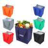 Customizable Classic Non-Woven Thermal Bag Logo Waterproof Insulated Cooler Tote Eco-Friendly Keep Warm Handle