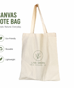 Assorted Colors Custom Design Cotton Canvas Tote Bag Sustainable Lightweight Reusable Canvas Shopping Bag for Promotion