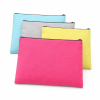 Custom Logo Plain Full Color Printed Cosmetic Organizer Bag Pencil Makeup Travel Cotton Zipper Pouch for Promotional Gifts