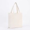 Promotion Customized Logo Color Blank Plain Reusable Recyclable Shopping Bag Eco Friendly Cotton Canvas Tote Bags with Handle