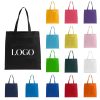 Factory Priced Custom Logo Crossbody Canvas Tote Bags Eco-Friendly Fabric Cotton Handle Shopping Bag for Advertising Gift Daily