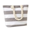 Hot Sale Travel Tote Beach Bag Fashion Design 8oz 10oz 16oz 100% Twist Rope Handle Cotton Tote Bags With Custom Printed logo