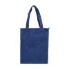 Fashion Design Custom Printing Logo Reusable Shopping Bags Large Denim Jeans Tote Shopping Bag